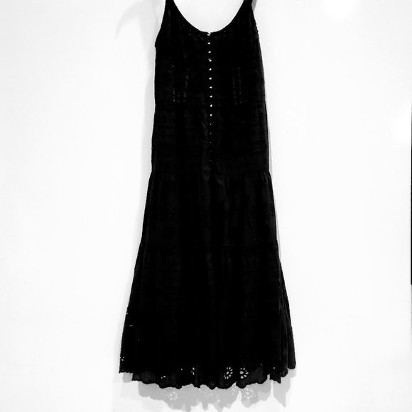 Chelsea & Violet Black Eyelet Lace Sundress - Picture 5 of 5